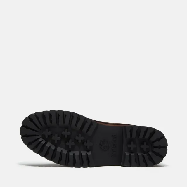 【Timberland】男款深棕色Britton Drive皮革休閒鞋(A42KGW07)