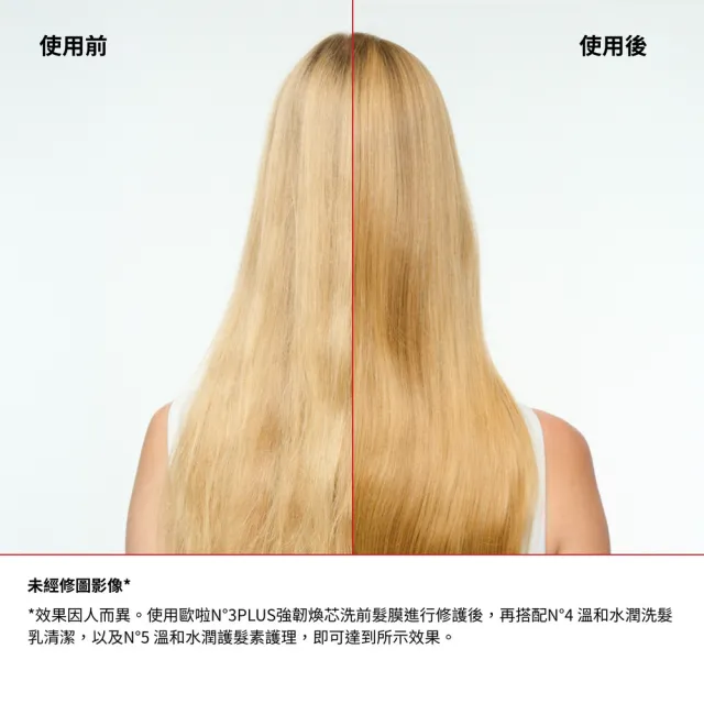 【OLAPLEX 歐啦】3PLUS 強韌煥芯洗前髮膜100ml雙入組(3PLUS洗前修護素100mlx2)