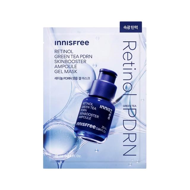 【innisfree】1%A醇PDRN水光安瓶果凍面膜 25ml(水光透亮)