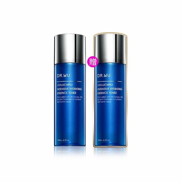 【DR.WU 達爾膚】玻尿酸保濕精華化妝水150ML(經典款 2入組)