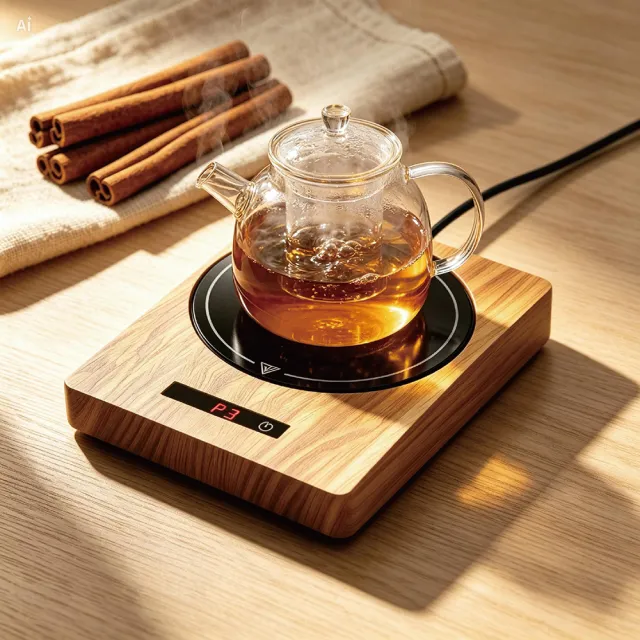 【GAARii】JF 加熱杯墊 微晶爐 恆溫杯墊 暖杯墊 加熱器 保溫杯墊
