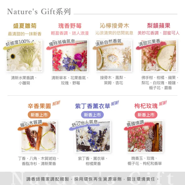 【STONEGLOW】Natures Gift瓶中美景居家香氛1+1組(擴香瓶+香氛燭)
