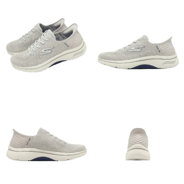 【SKECHERS】健走鞋 Go Walk Arch Fit 2.0 Slip-Ins 男鞋 灰 216601LTGY