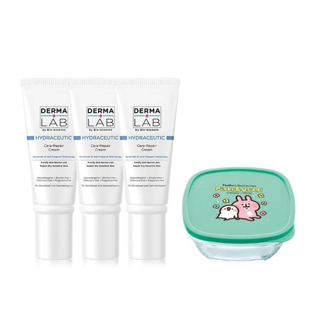 【DermaLab 德美醫研】乳霜 超級分子釘保濕修護霜45g(3入組)