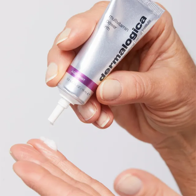 【dermalogica 德卡】多重維他命緊緻眼唇霜15ml(緊緻輔紋/保濕眼唇/覆盆子芳香/德美樂嘉)