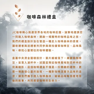 咖啡森林濾泡禮盒-二十個莊園綜合x3盒 (10gx20包/盒.共60包.附提袋及卡片.含巴拿馬藝妓)中秋禮盒;中秋送禮