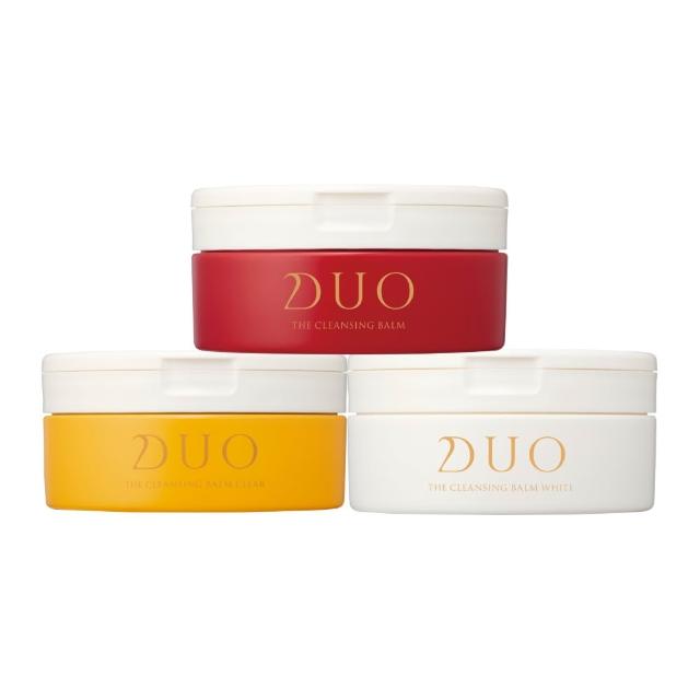 【DUO 麗優】全新升級！超值三入任選_五效合一卸妝膏EX 90g(日本卸妝膏排行第一/洗後滋潤保濕)