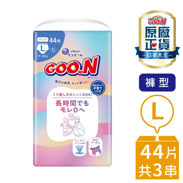 【GOO.N】日本大王New Goo.n日本境內版極緻防漏 褲型M-XL(跳跳褲)