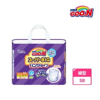 【GOO.N】日本大王境內版 褲型Super Big 14片x6包
