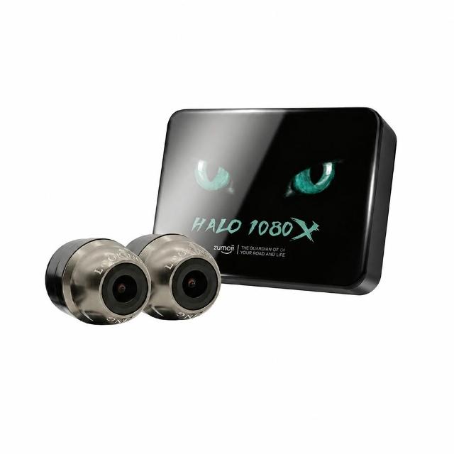 【LOOKING 錄得清】贈32G記憶卡 2025小資首選 HALO 1080X 貓貓機 機車行車記錄器(前後雙錄/油電車通用)