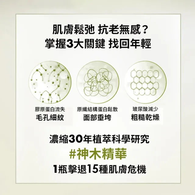 【ORIGINS 品木宣言】駐顏有樹全效修護精華 50ml(神木精華 植萃修護)
