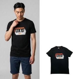 【Superdry】極度乾燥 東京 短T 圓領 男款 純棉 黑色 短袖 T恤 superdry 土耳其製(短袖 T恤8382CG1)