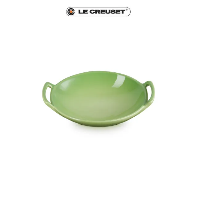 【Le Creuset】瓷器拉麵碗 20cm(棕櫚綠)