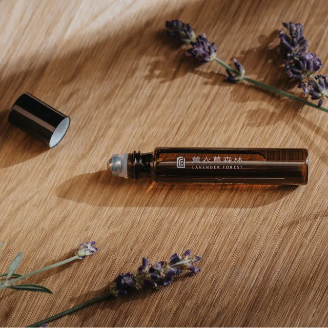 【LAVENDER FOREST 薰衣草森林】靜心芳療|香氛舒壓隨身組(薰衣草香氛精油+舒寧精油滾珠棒)