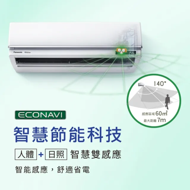 【Panasonic 國際牌】7-9坪UX旗艦型WIFI一級能效變頻冷暖5.0KW分離式冷氣空調(CU-UJ50BHA2/CS-UX50FA2)