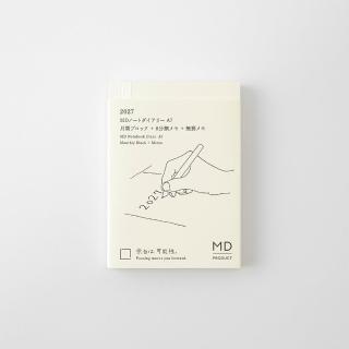 【MIDORI】MD NOTEBOOK 2027手帳日記(A7)