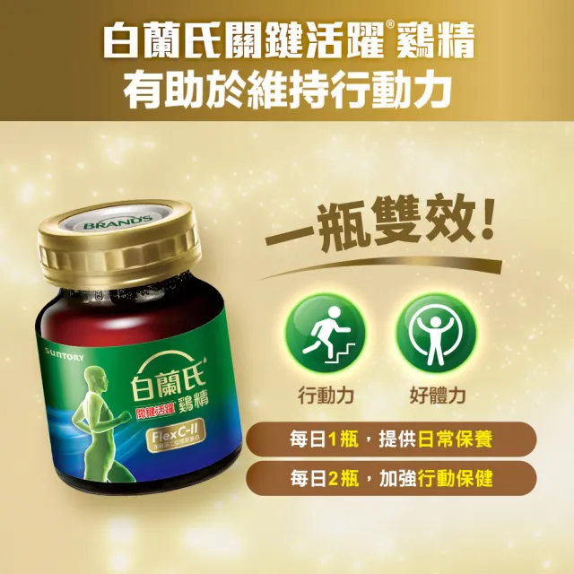 【白蘭氏】關鍵活躍雞精禮盒69ml*8入*2盒 共16入 送禮首選(添加水解第二型膠原蛋白 14日靈活有感)