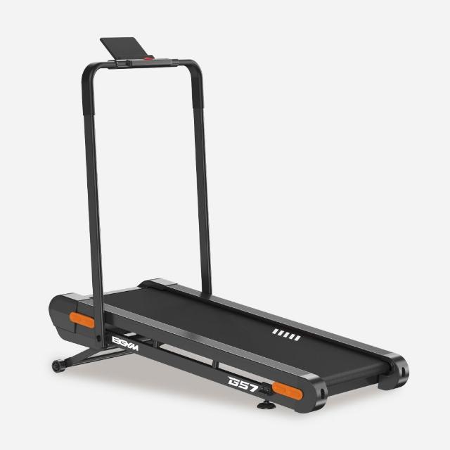 【BGYM 比勁】G57智能登山走步機-DD07扶手版 (起步走/走路機/健走機/全平放/站立收納/無刷馬達/爬坡機)