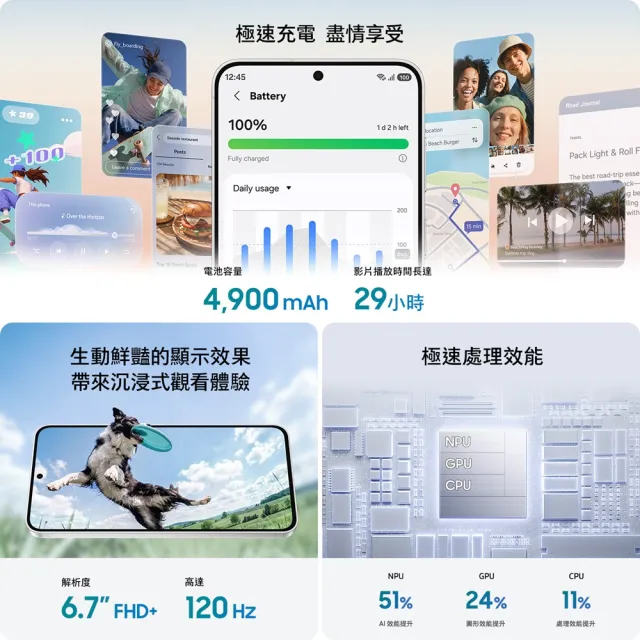 9/4正式上市【Samsung 三星】Galaxy S26 FE 6.7吋(8G/256G/Exynos 2500/5000萬鏡頭畫素/AI手機)