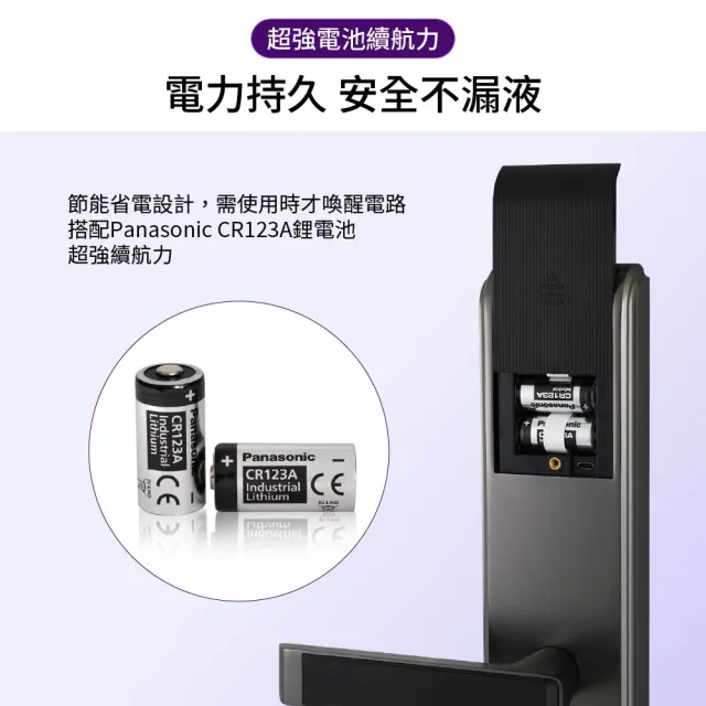 【WAFERLOCK 維夫拉克】L600 3D人臉辨識智慧電子鎖(人臉辨識+卡片+密碼+鑰匙-含原廠標準安裝)