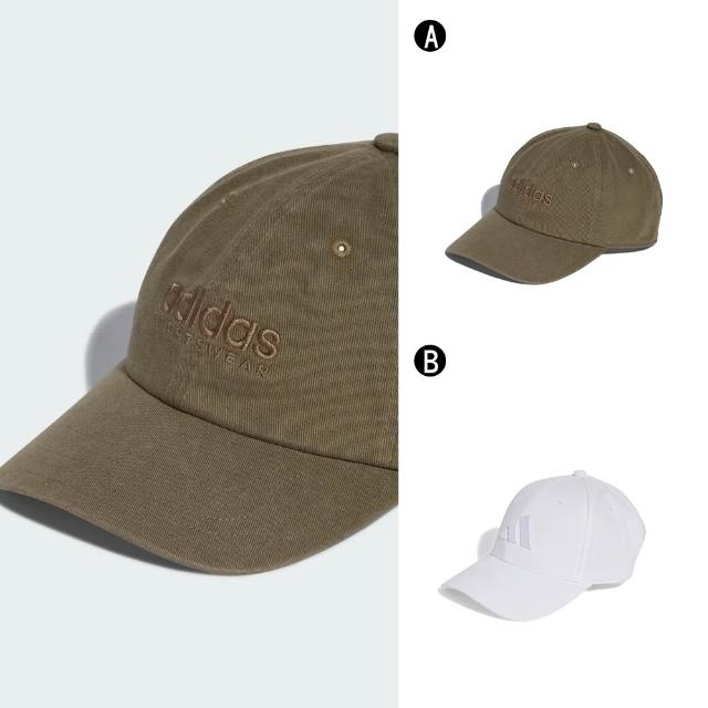 【adidas 愛迪達】運動帽 棒球帽 鴨舌帽 SPW DAD CAP 男女 A-JF6041 B-JC8879