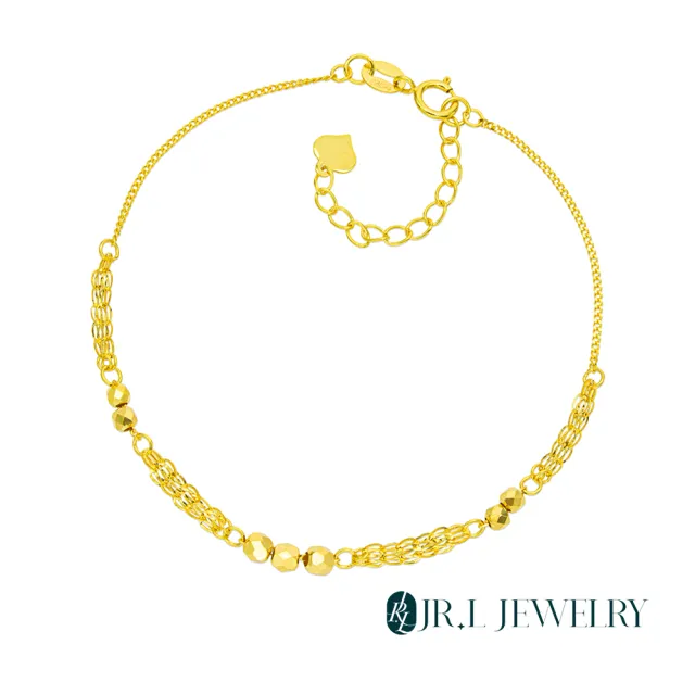 【JR.L JEWELRY】18K金 金曜序曲 K金手鍊