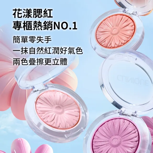 【CLINIQUE 倩碧】小花腮紅雙入限定組(花漾腮紅x2)