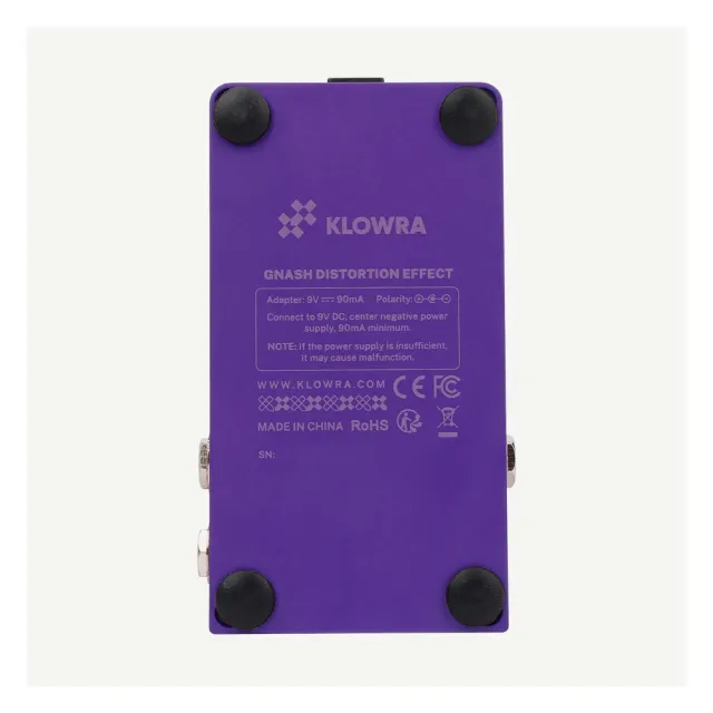 Klowra 電吉他效果器 Gnash Analog Distortion 類比破音效果器(原廠公司貨 商品保固有保障)