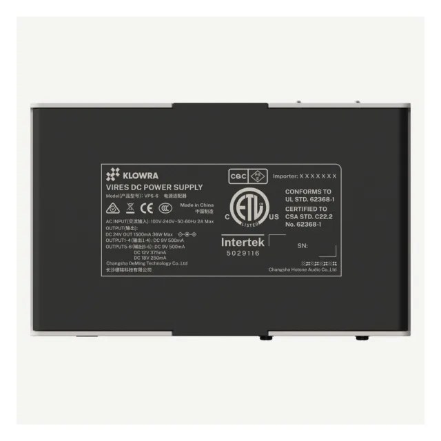 Klowra 電源供應器 Vires Effects Pedal Power Supply 效果器專用(原廠公司貨 商品保固有保障)