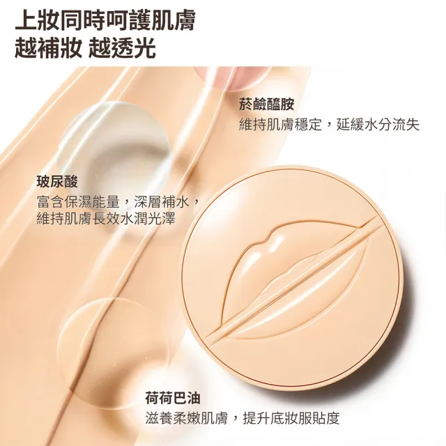 【MAKE UP FOR EVER】HD SKIN 粉無痕原生透光氣墊粉餅(粉盒1入+粉蕊1入+粉撲1入)