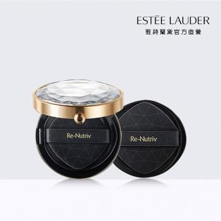 【Estee Lauder 雅詩蘭黛】白金級鑽光精華氣墊粉餅(一組兩蕊)