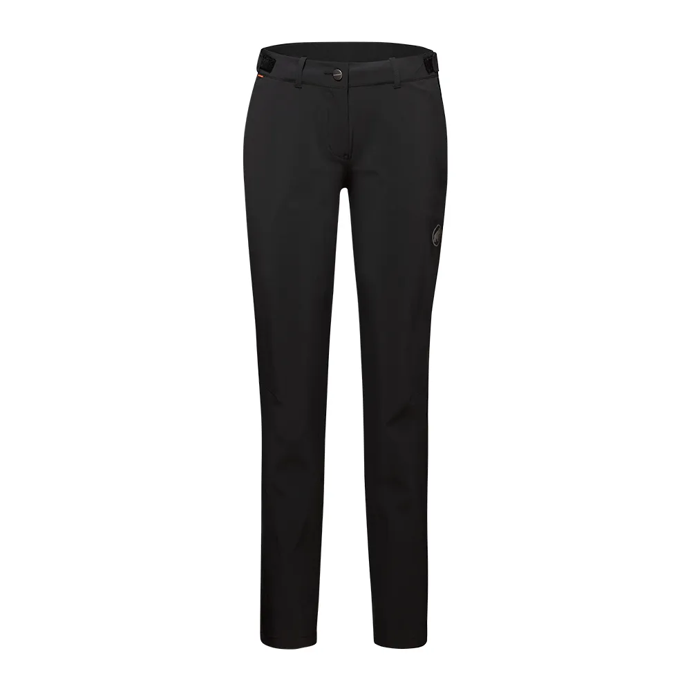 【Mammut 長毛象官方直營】Runbold Pants W 耐磨彈性機能長褲 黑色 女款 #1022-01680