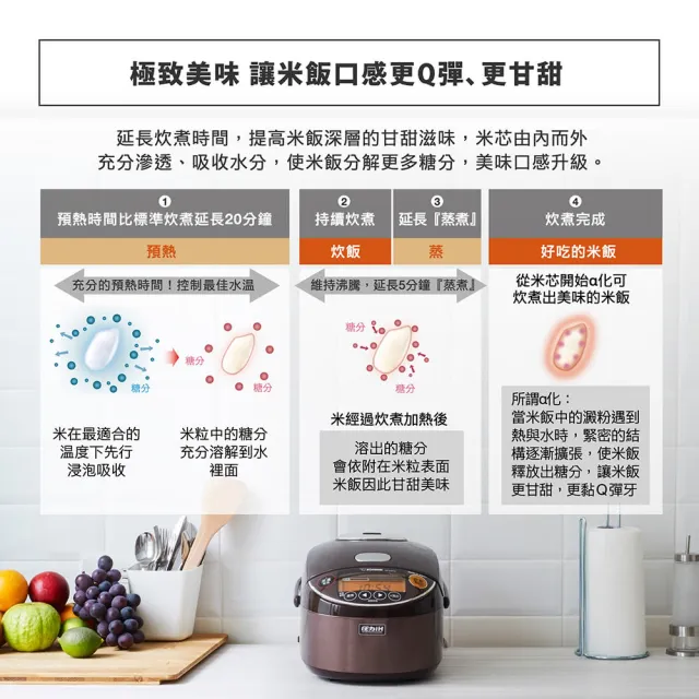 【ZOJIRUSHI 象印】*日本製 *10人份多段式壓力IH微電腦電子鍋(NP-ZAF18)