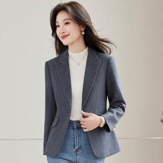 BRIGA JH9610設計師款名媛高端職業通勤優雅休閒高級專業西裝外套