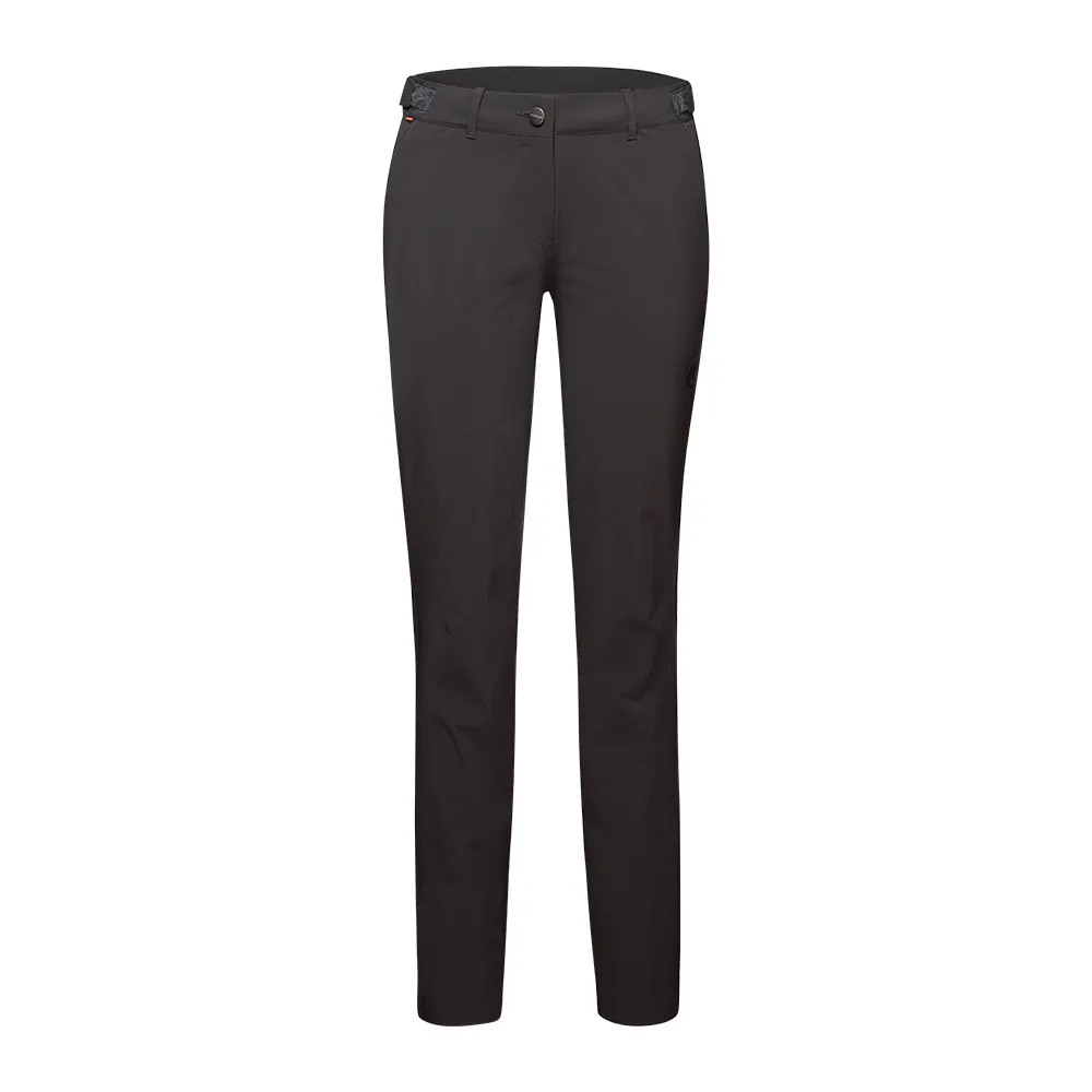 【Mammut 長毛象官方直營】Runbold Pants W 耐磨彈性機能長褲 幻影黑 女款 #1022-01680