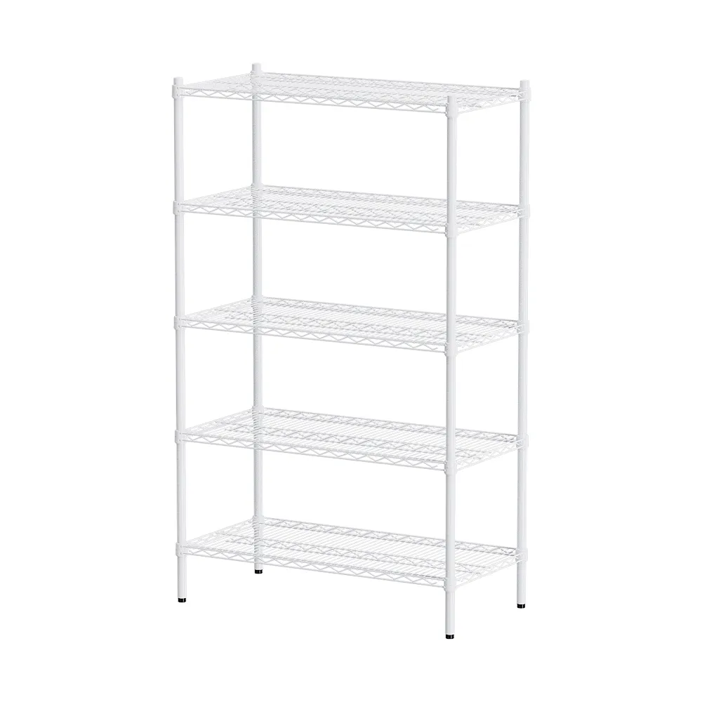 【dayneeds 日需百備】荷重型 90x45x150公分烤漆五層架(鐵力士架/收納層架/層架/鐵架)