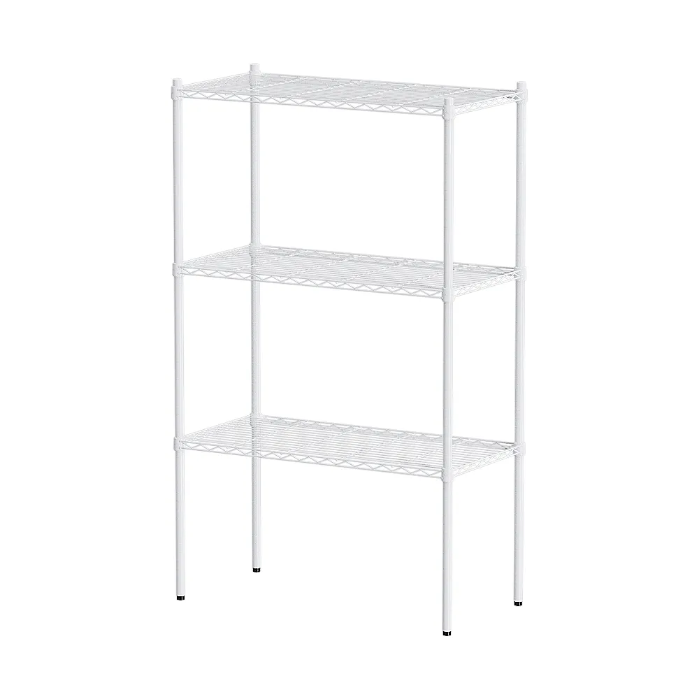 【dayneeds 日需百備】輕型 90x45x150公分三層架 三色可選(鐵力士架/收納層架/鞋架/展示架/層架/鐵架)
