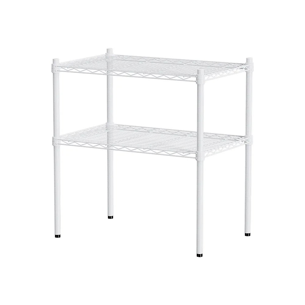 【dayneeds 日需百備】輕型 70x45x75公分烤漆二層架(鐵力士架/收納層架/展示架/層架/鐵架)