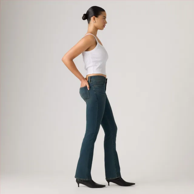 【LEVIS】315™ 中腰塑形靴型牛仔褲 / 微彈性 女生牛仔褲 熱賣單品 19632-0184