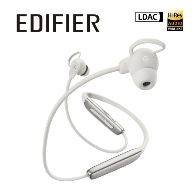 【EDIFIER】W280NB PRO 頸掛入耳式藍牙耳機（無線降噪｜IP55防塵防水 運動耳機｜Hi-Res認證｜專屬APP）