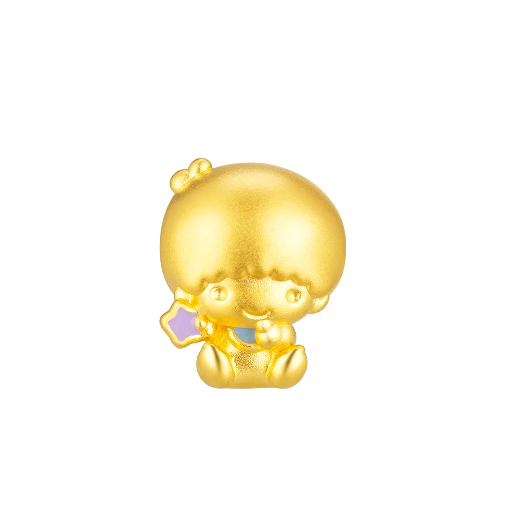 【Just Gold 鎮金店】三麗鷗 奶萌寶寶-Kiki 黃金串珠