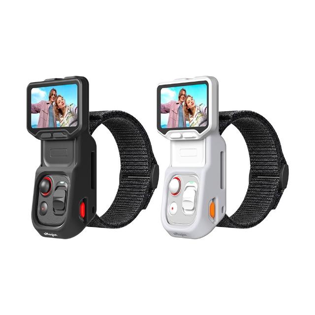 AMAGISN Insta360 Luna Ultra 圖傳遙控螢幕綁帶矽膠套