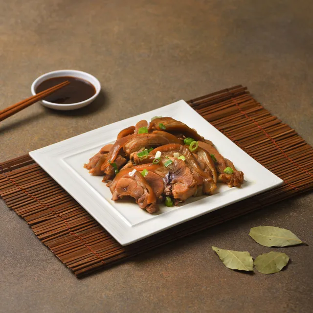 【寒舍集團】秘製滷豬脚切片5入組/每入450g (寒舍 豬腳 經典美食 )