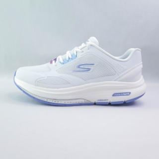 【SKECHERS】女款 頂級健走鞋 GO WALK WORKOUT WALKER 寬楦(125137WWLB白/淺藍)