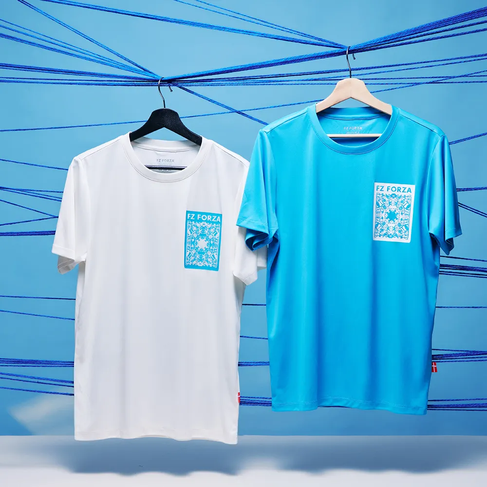 【FZ FORZA】安徒生博物館聯名T-Shirt(FZ_T-503HCA F/L 晨曦藍/象牙白)