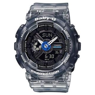 【CASIO 卡西歐】BABY-G 多層次 酷感女孩腕錶BA-110JM-1A
