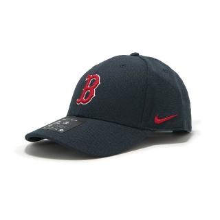 【NIKE 耐吉】棒球帽 Dri-FIT Club Structured 波士頓紅襪 藍 NB1H11L5BQ-3YB
