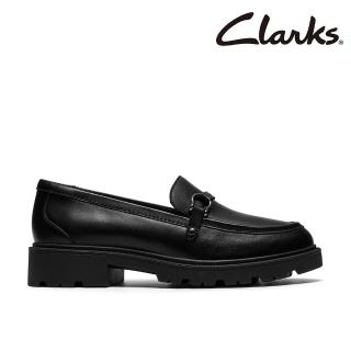 【Clarks】女鞋 -Code L Step真皮輕量樂福鞋(黑色)(CLF20202C)