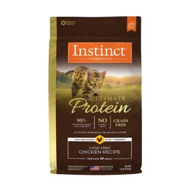 【Instinct 原點】皇極鮮雞成貓配方10lb(WDJ  純肉飼料 貓飼料 無穀飼料  肉含量95%)