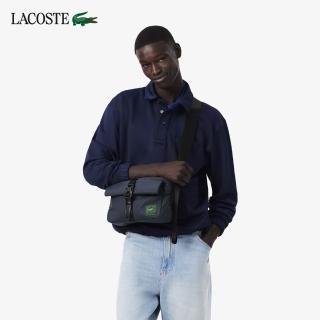 【LACOSTE】包款-輕量斜背包(海軍藍)